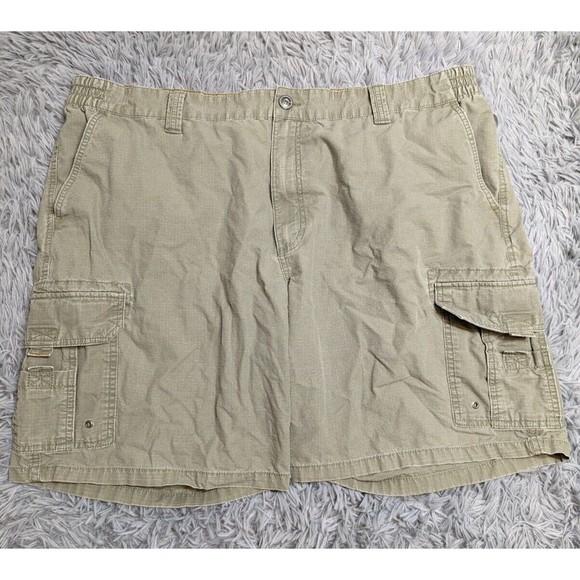Red Head Brand Co Cargo Shorts Mens Size 46 Green Hiking Fishing Camping Outdoor - Picture 1 of 12